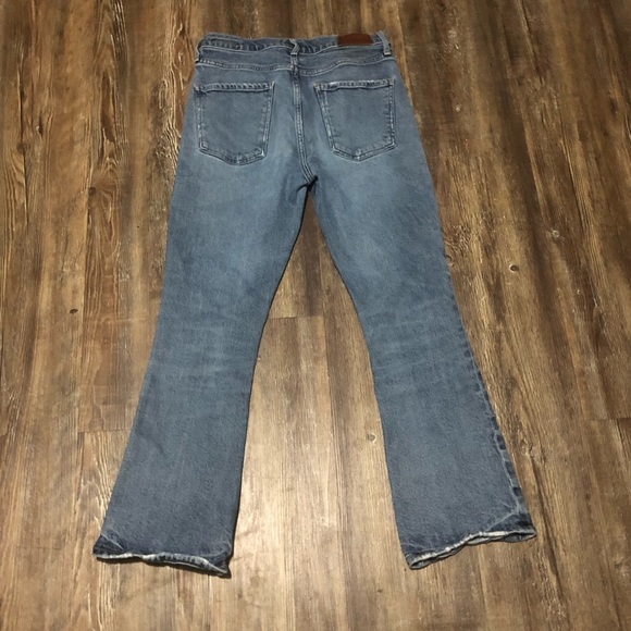 Citizens of Humanity Demy Cropped Flare Jeans Women's 26 Organic Cotton Denim - Picture 6 of 7